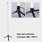 TUBO LED MULTICOLOR CON PEDESTAL / 100 cms - Miniatura 3
