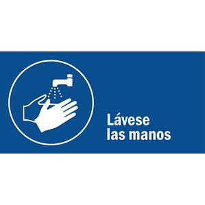 Lávese las manos