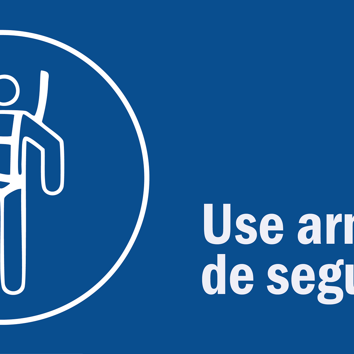 Use arnés de seguridad 1