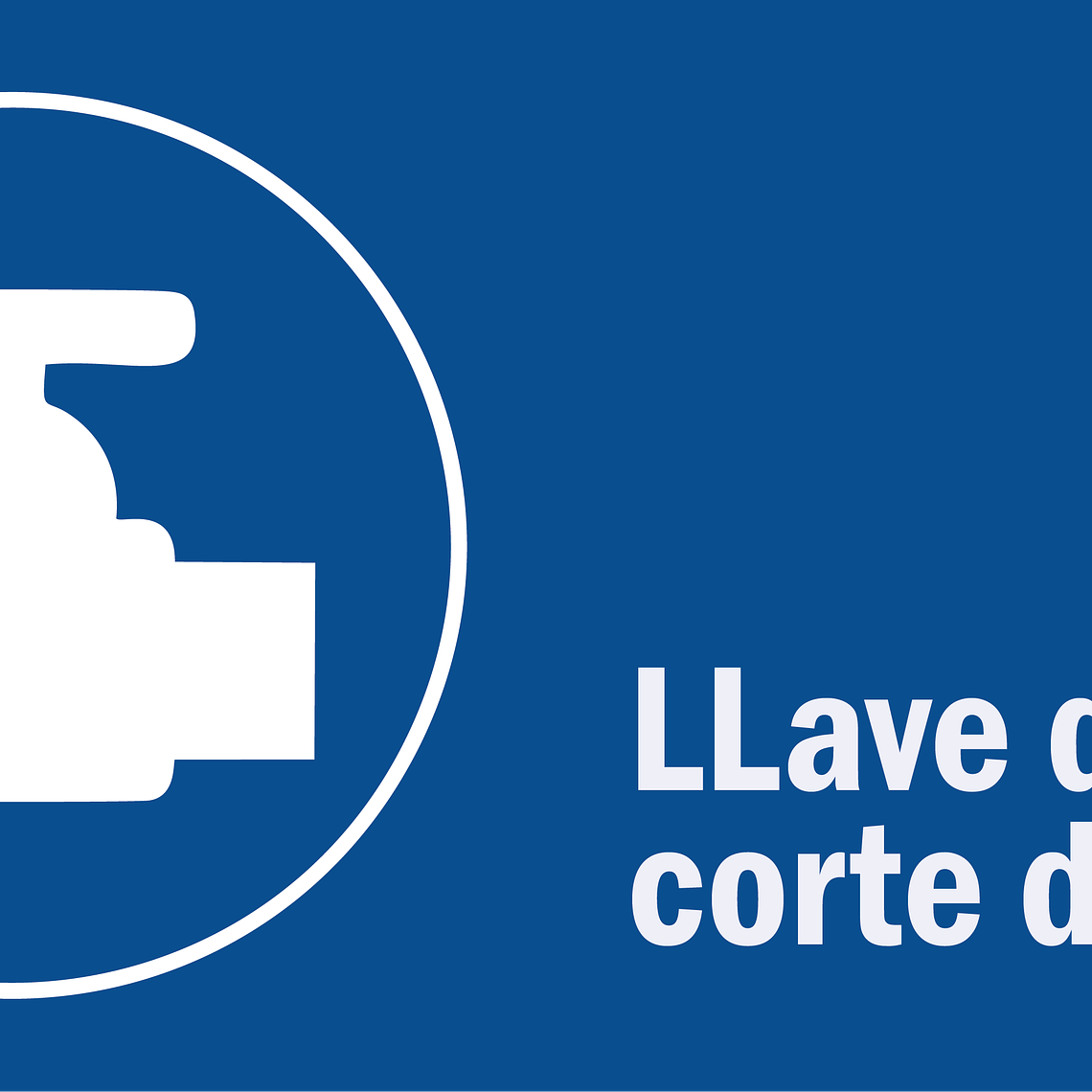 LLave de corte de gas 1