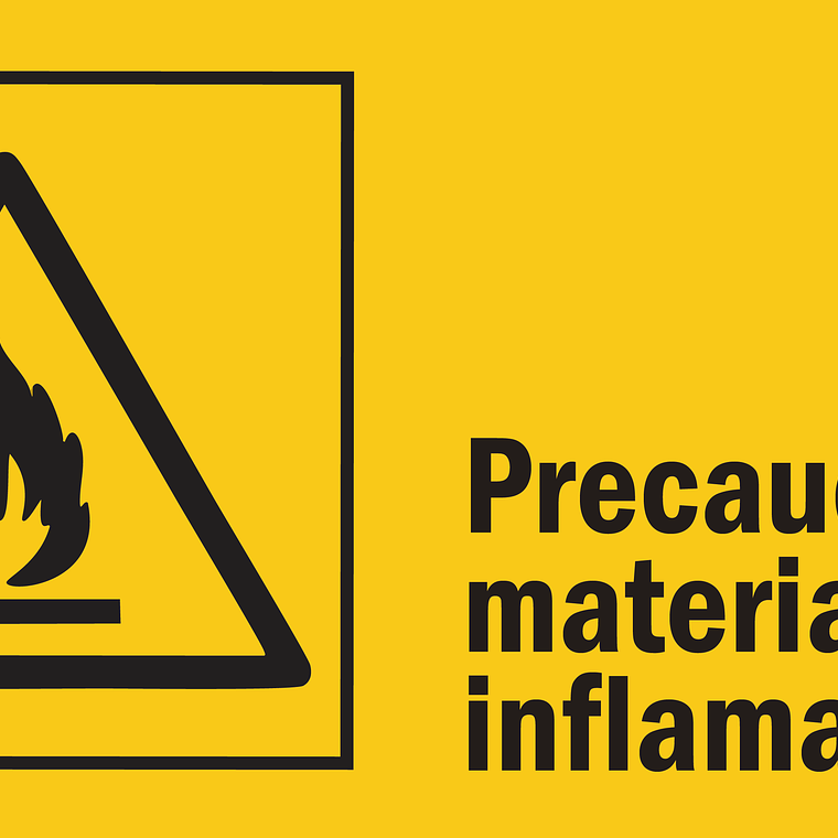 Material inflamable 1