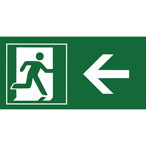 Salida de emergencia izquierda