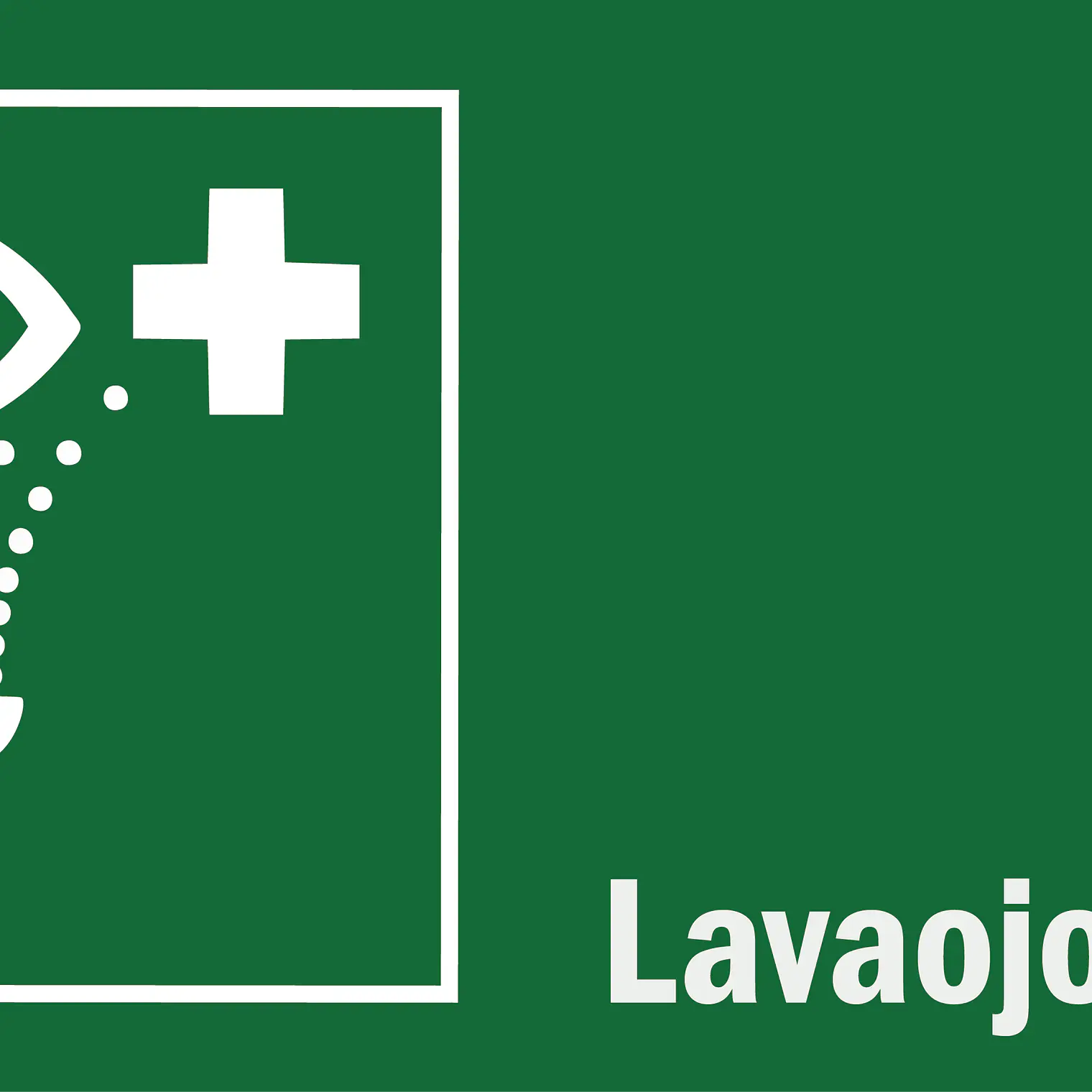 Zona lavaojos 1
