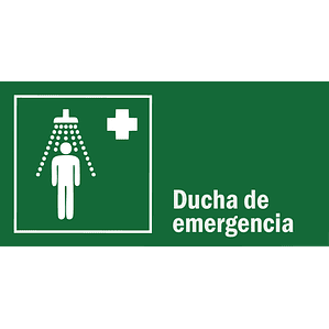 Zona ducha de emergencia