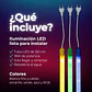 Tubos LED Color 220v - Miniatura 2