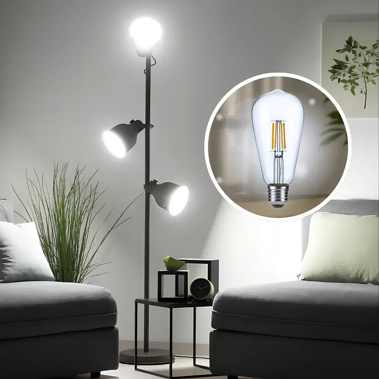 Ampolleta LED ST64 y G15 4