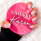 Posa uñas personalizado en acrílico blanco 3mm - Miniatura 2