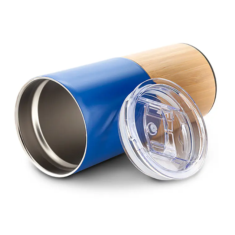 Mug Acero Inoxidable Térmico / Bamboo 2