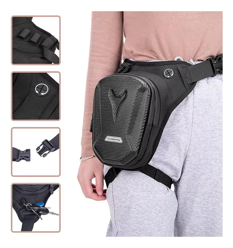 Muslera De Pierna Para Moto Motociclista Mod2 4