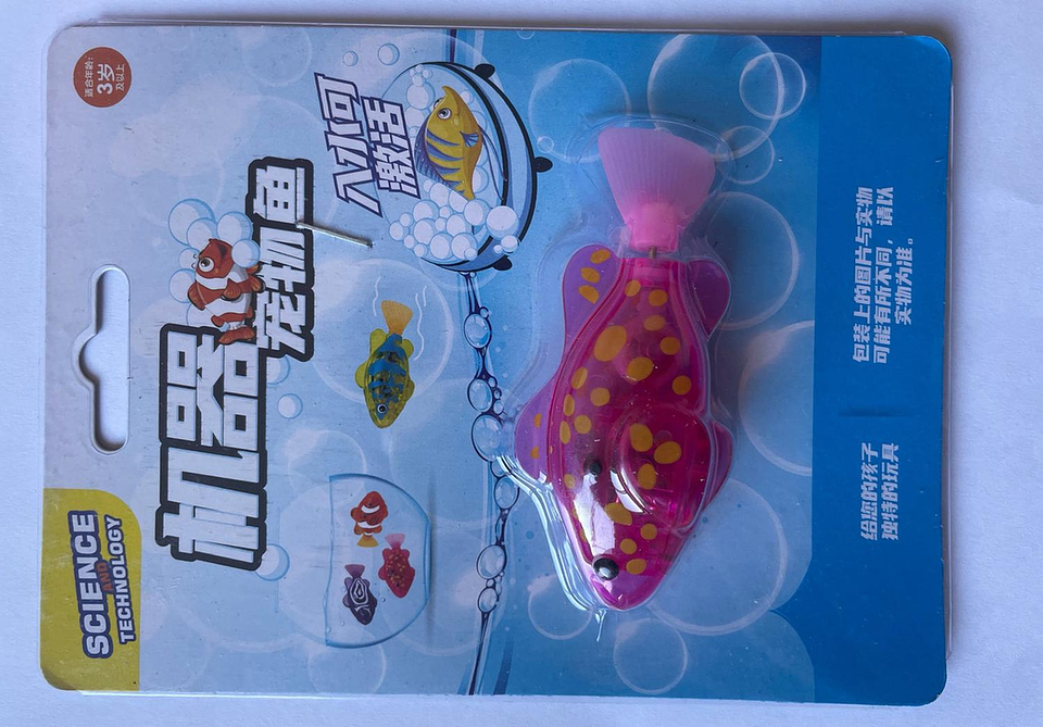 Pack Juguete De Pez Robot Interactivo De Pez Gato Y Niño 4