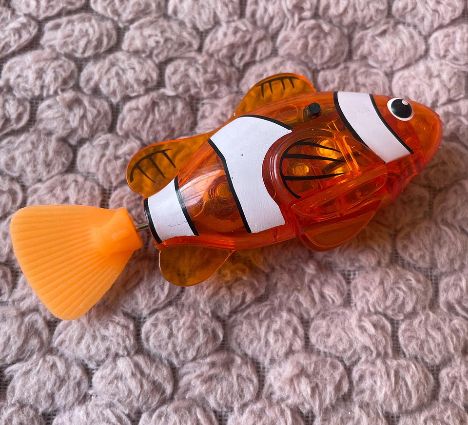 Pack Juguete De Pez Robot Interactivo De Pez Gato Y Niño 7