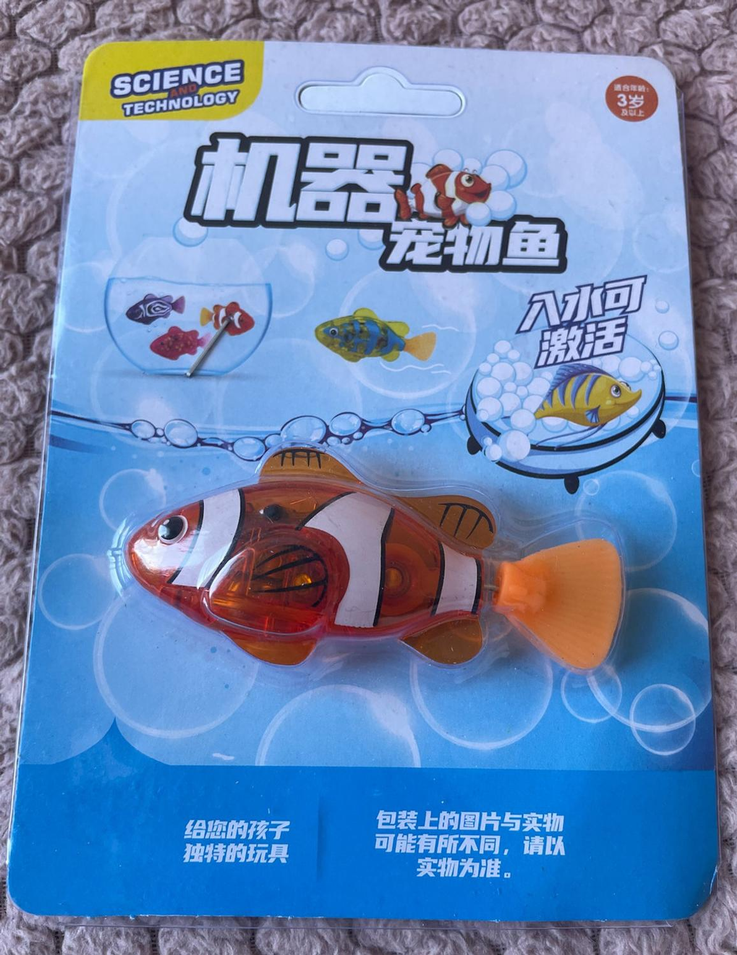 Pack Juguete De Pez Robot Interactivo De Pez Gato Y Niño 8