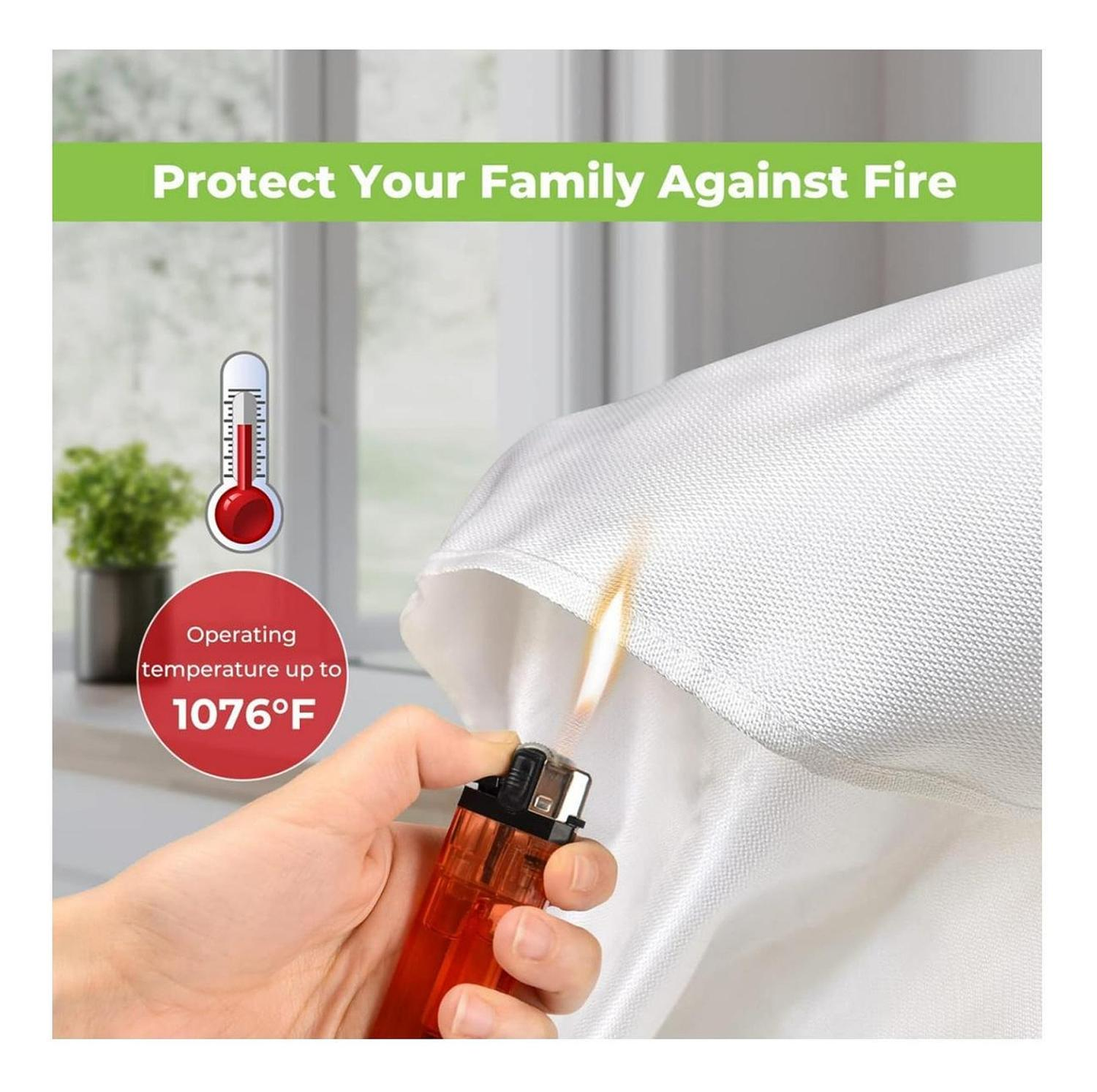 Manta De Emergencia Contra Incendios, Manta Ignífuga, Extinc 6