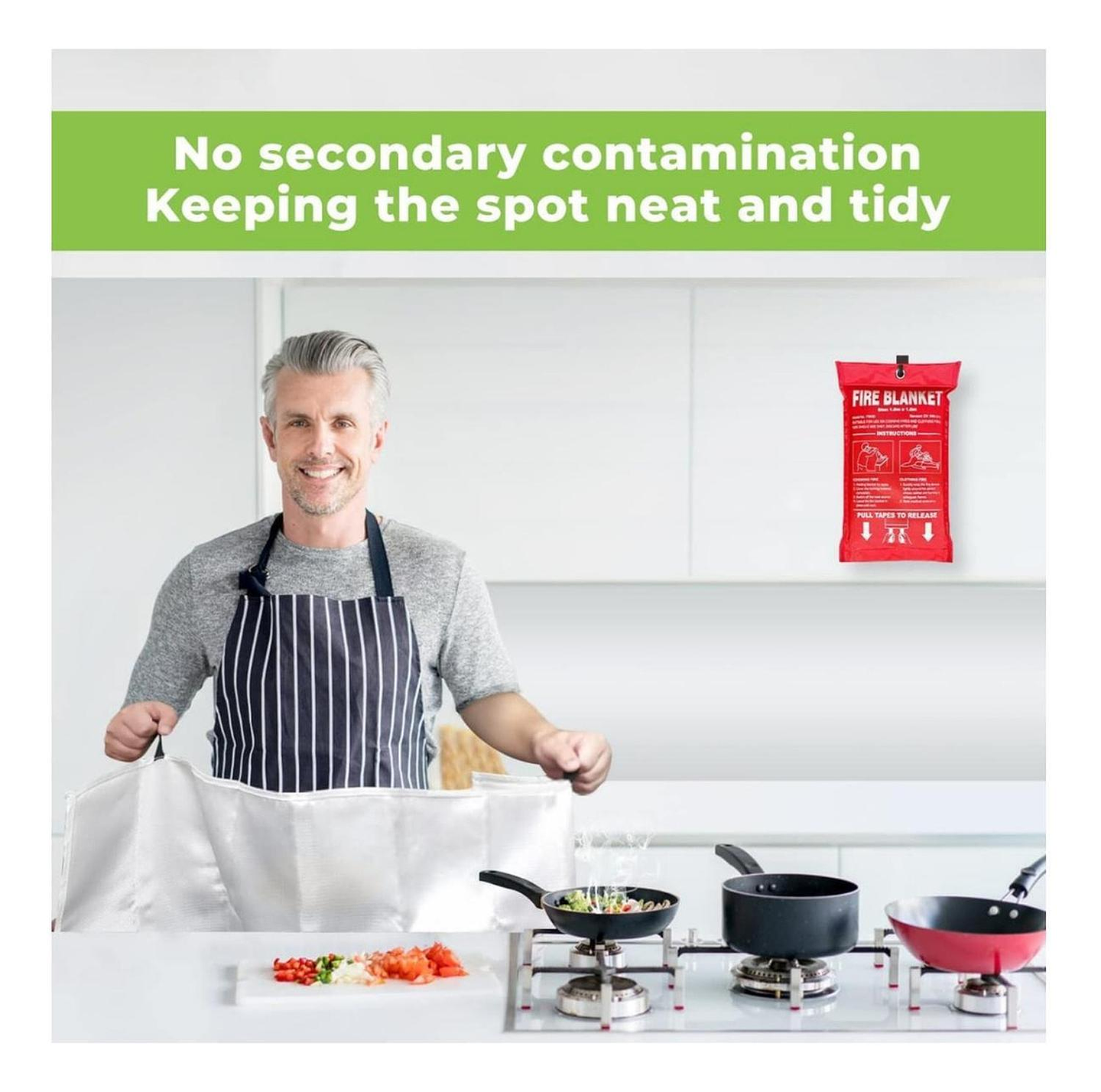 Manta De Emergencia Contra Incendios, Manta Ignífuga, Extinc 7