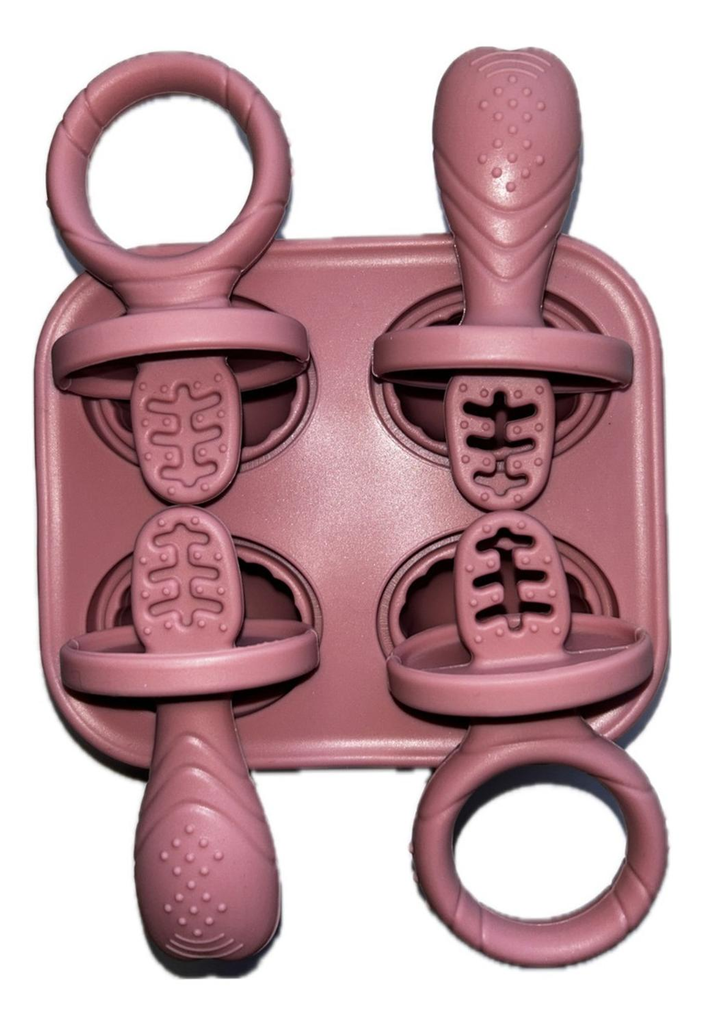 Mordedor Para Bebé Set Mordedores Y Paletas Rosa 6