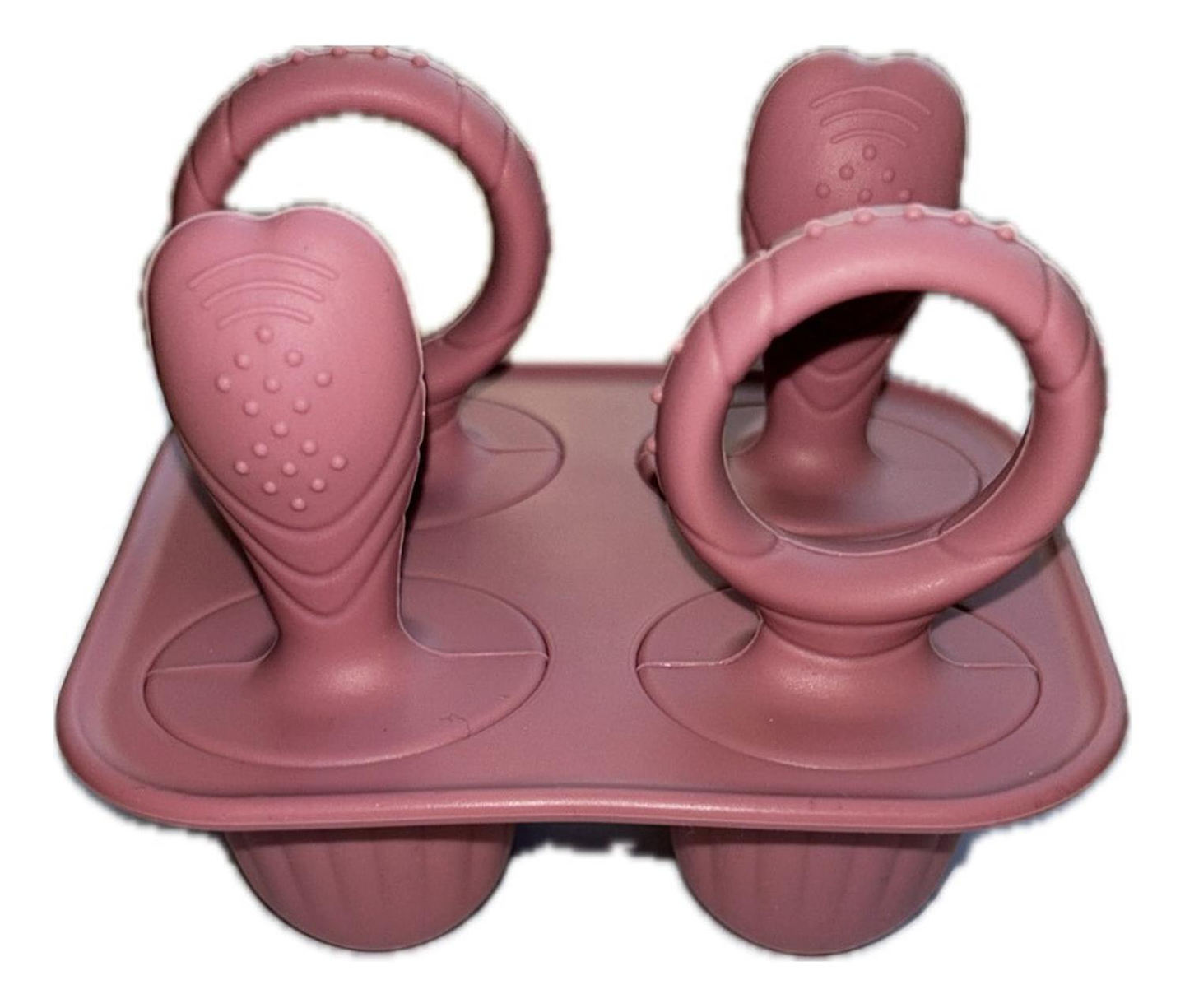 Mordedor Para Bebé Set Mordedores Y Paletas Rosa 10