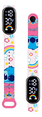 Reloj Digital Pulsera Con Diseño Estilo Stich Rosa Chicle Rosa Chicle Rosa Chicle - Miniatura 1