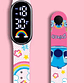 Reloj Digital Pulsera Con Diseño Estilo Stich Rosa Chicle Rosa Chicle Rosa Chicle - Miniatura 4