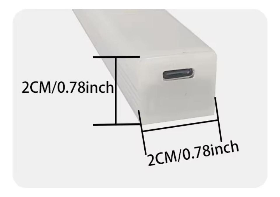 Luz Barra Led 50cm Con Sensor Movimiento Muebles Baño Cocina 3