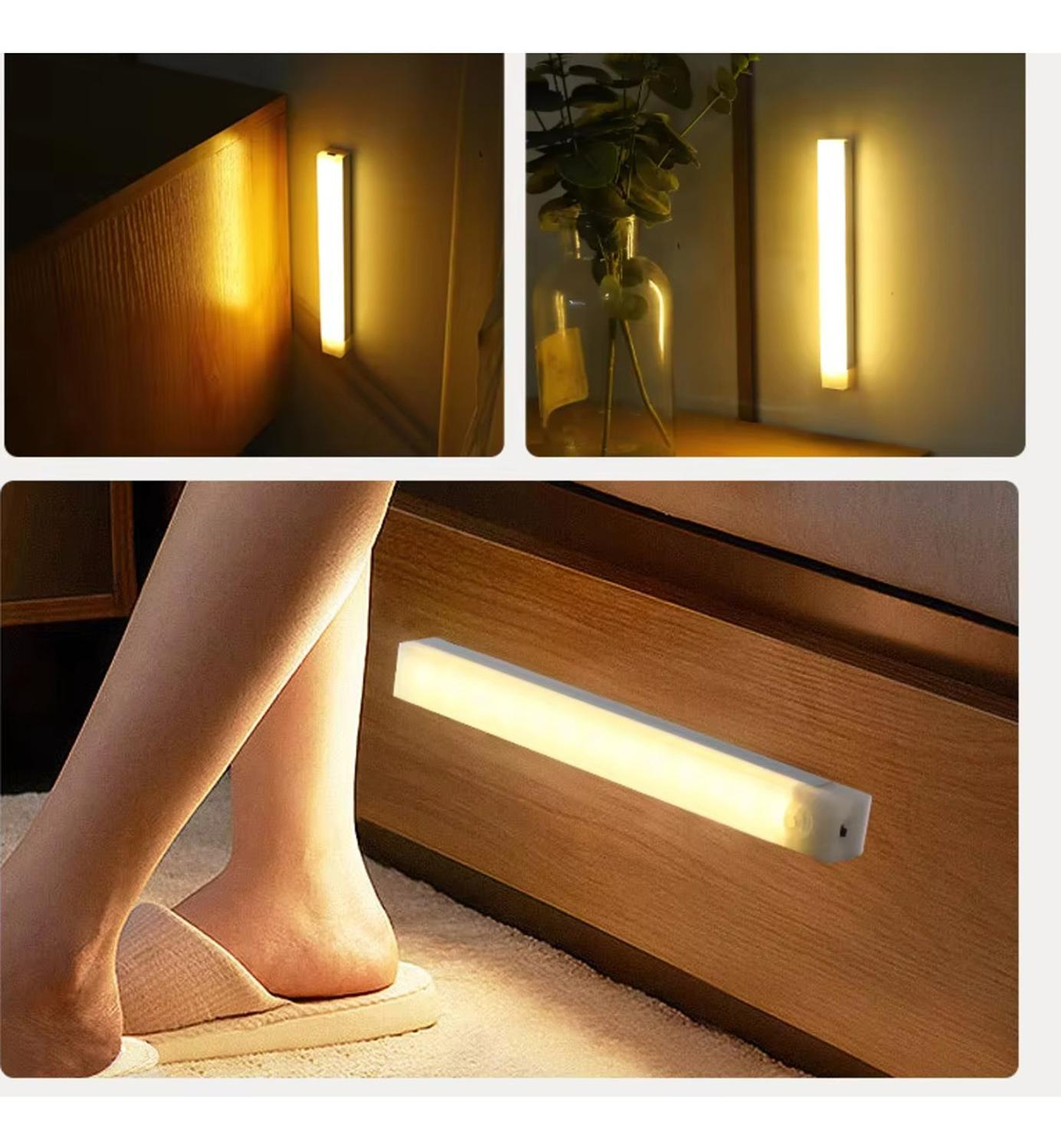 Luz Barra Led 50cm Con Sensor Movimiento Muebles Baño Cocina 8