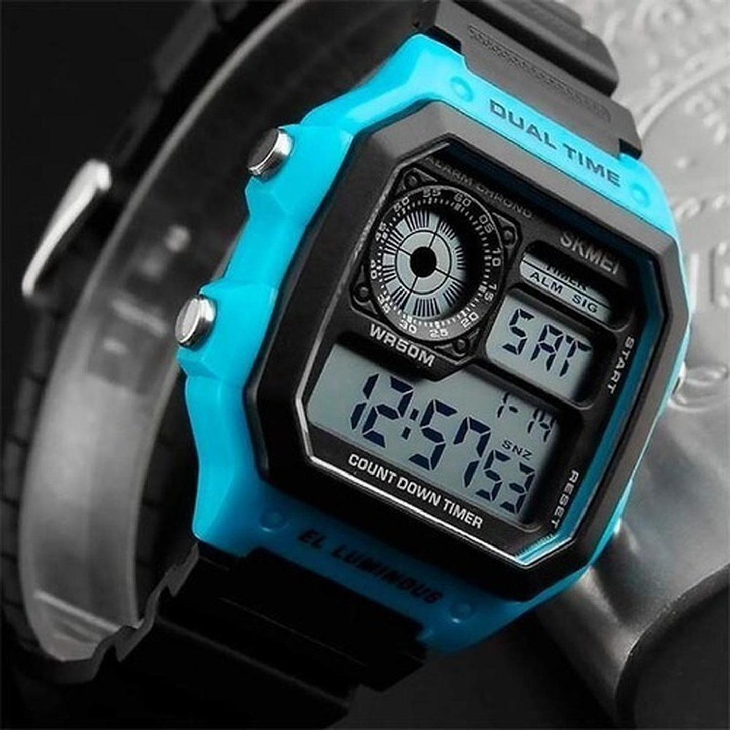 Skmei Reloj Digital Deportivo Estilo Casual Contra Agua 1299 2