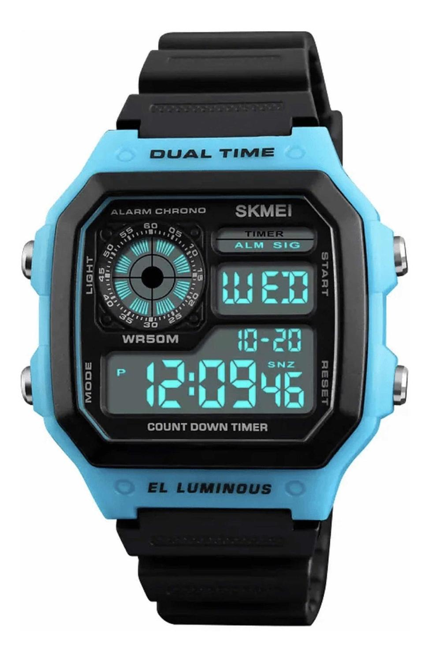 Skmei Reloj Digital Deportivo Estilo Casual Contra Agua 1299 4
