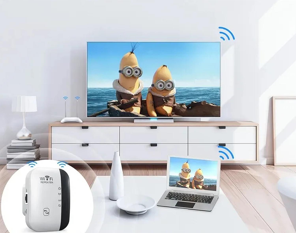 Repetidor Inalámbrico Señal Wi-fi Wifi Access Point Potencia 7