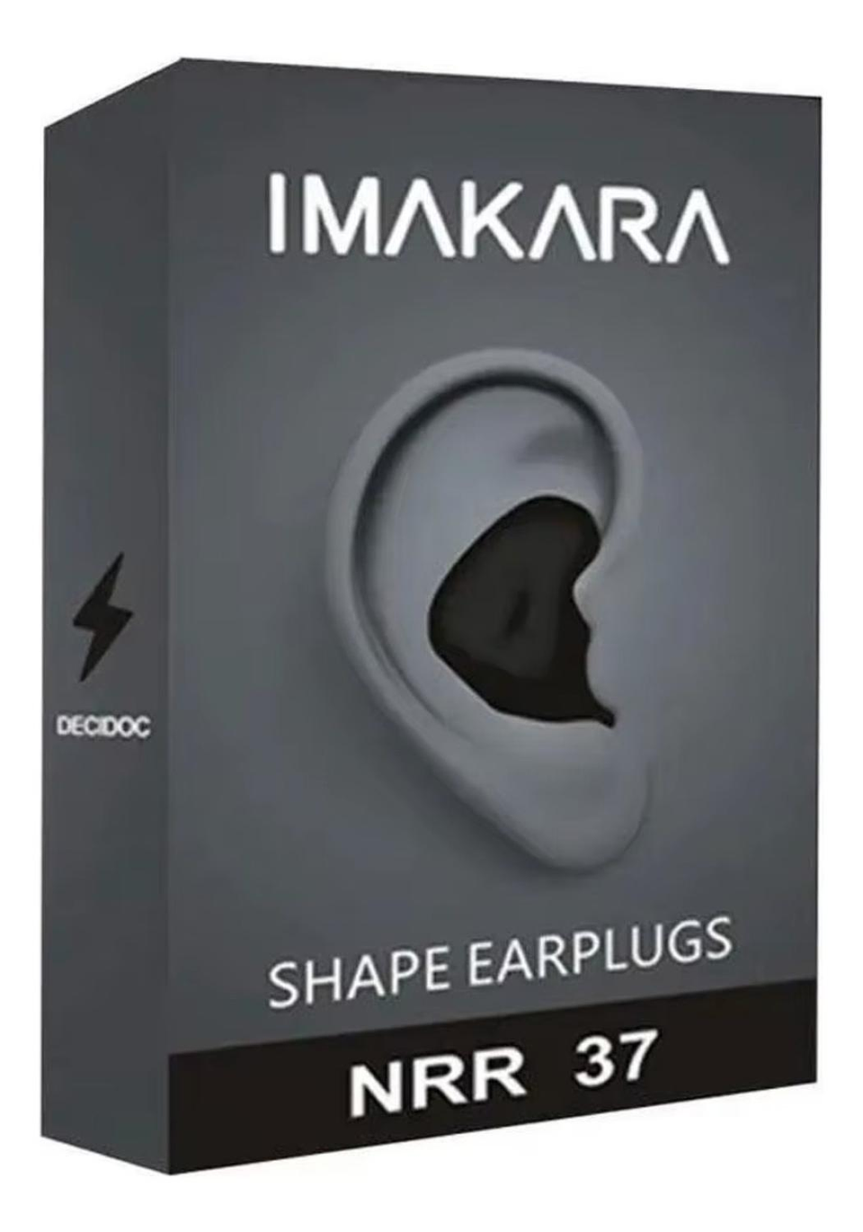 Tapones Moldeables Para Oídos,anti Ruidos, Para Dormir Negro 2