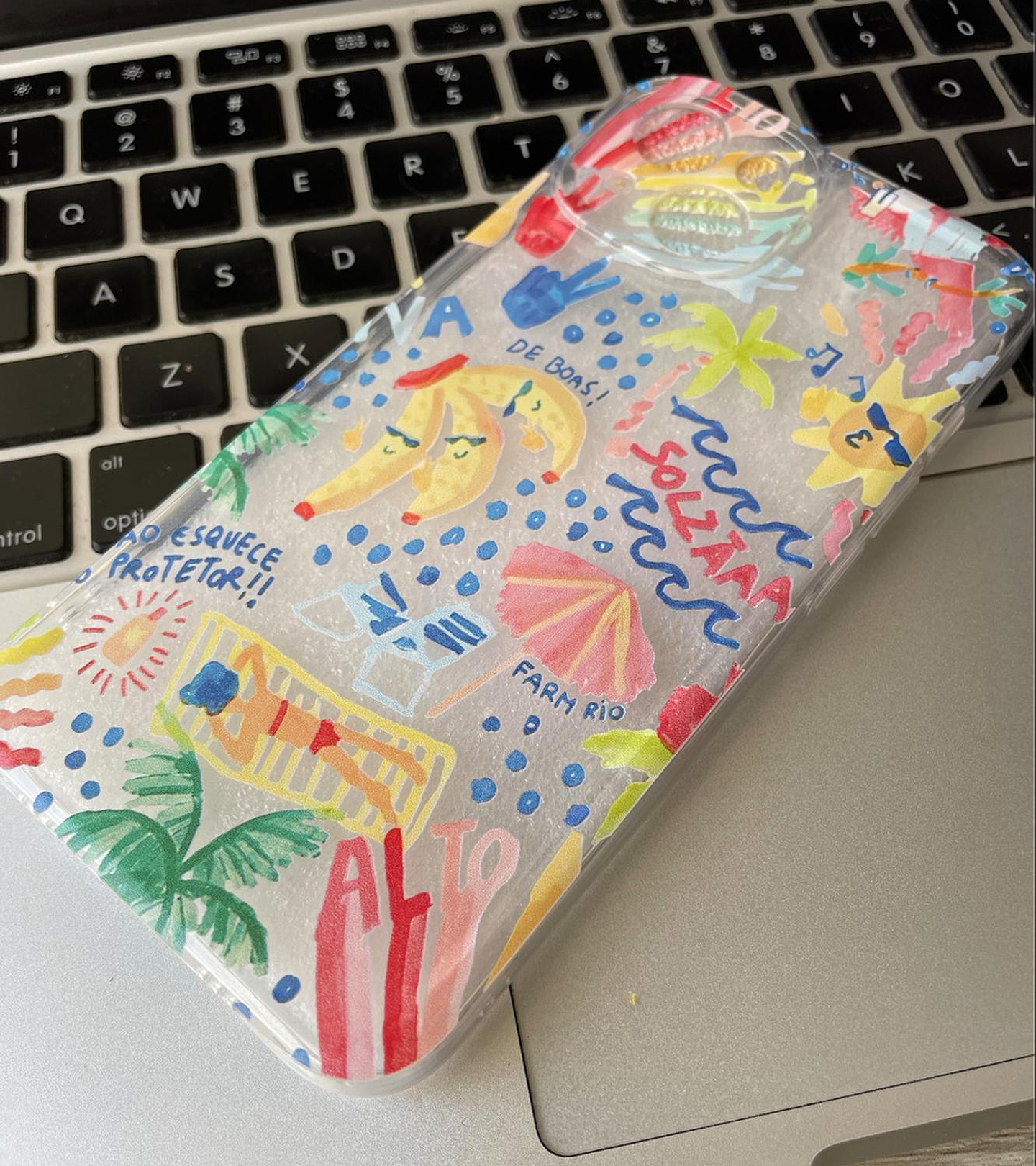 Carcasa Para iPhone ( Todos Los Modelos ) Silicona Slim Diseño 4