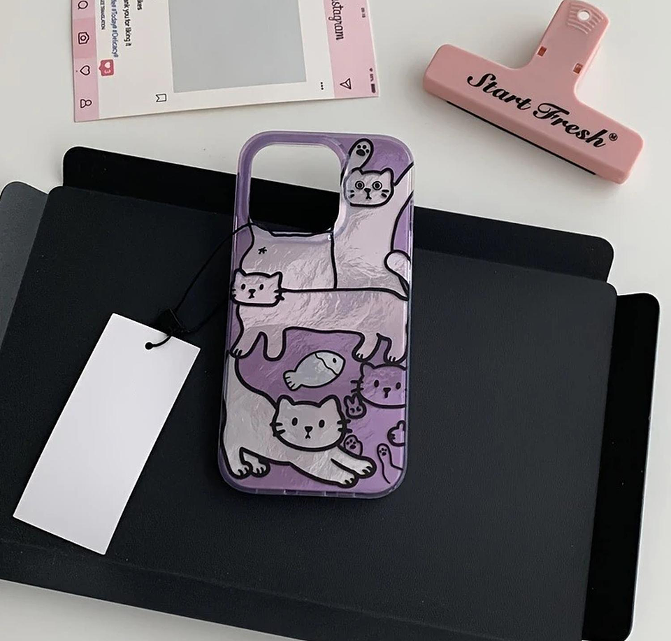 Carcasa Para iPhone Diseños Unicos (todos Los Modelos) Morado iPhone 13 - 14 - 15 4
