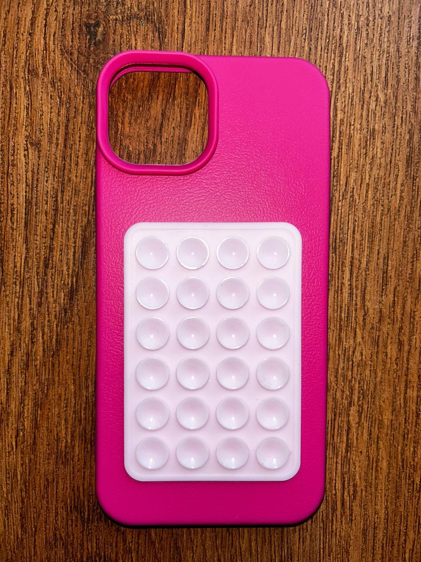 Carcasa Con Ventosa Para Pegar En Vidrios En Tendencia 13 Pro - 14 Pro - 15 Pro 2