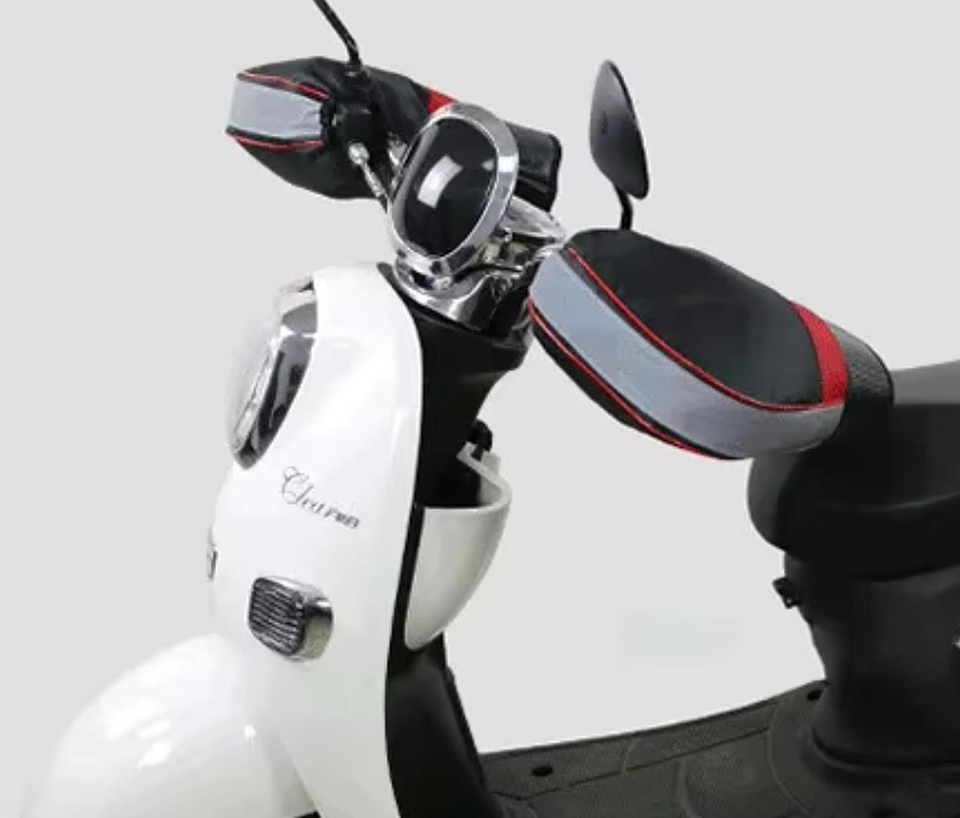 Guantes De Moto Para Motociclista Invierno Negro 3