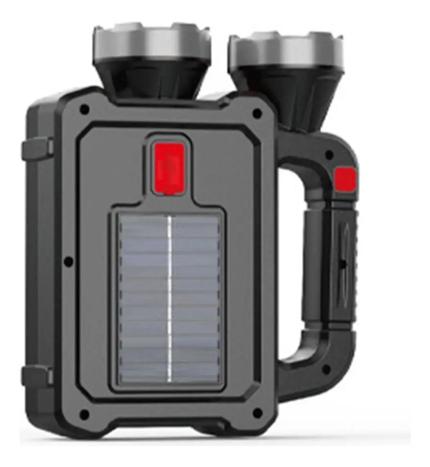 Linterna solar powebank para camping salidas 3