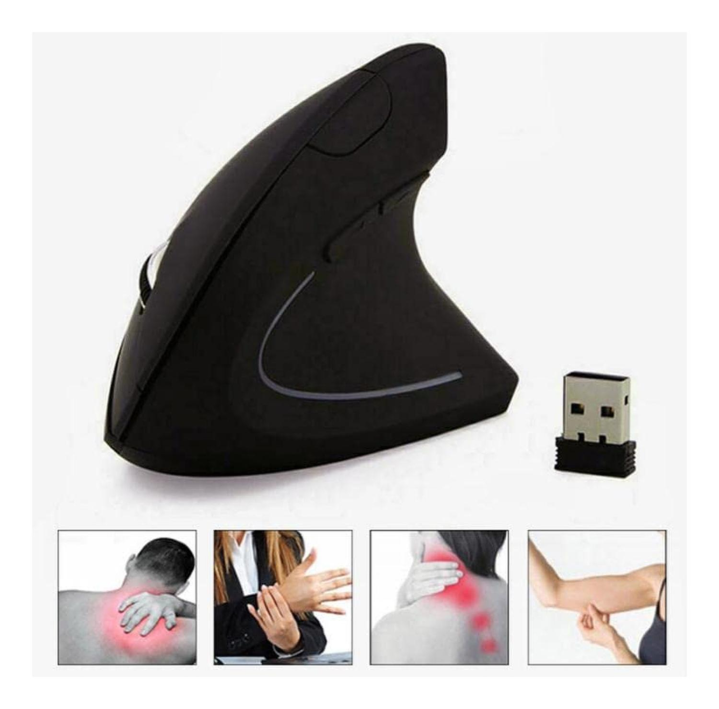 Mouse 2.4g Ratón Ergonómico Inalámbrico Vertical Ratón De C 6