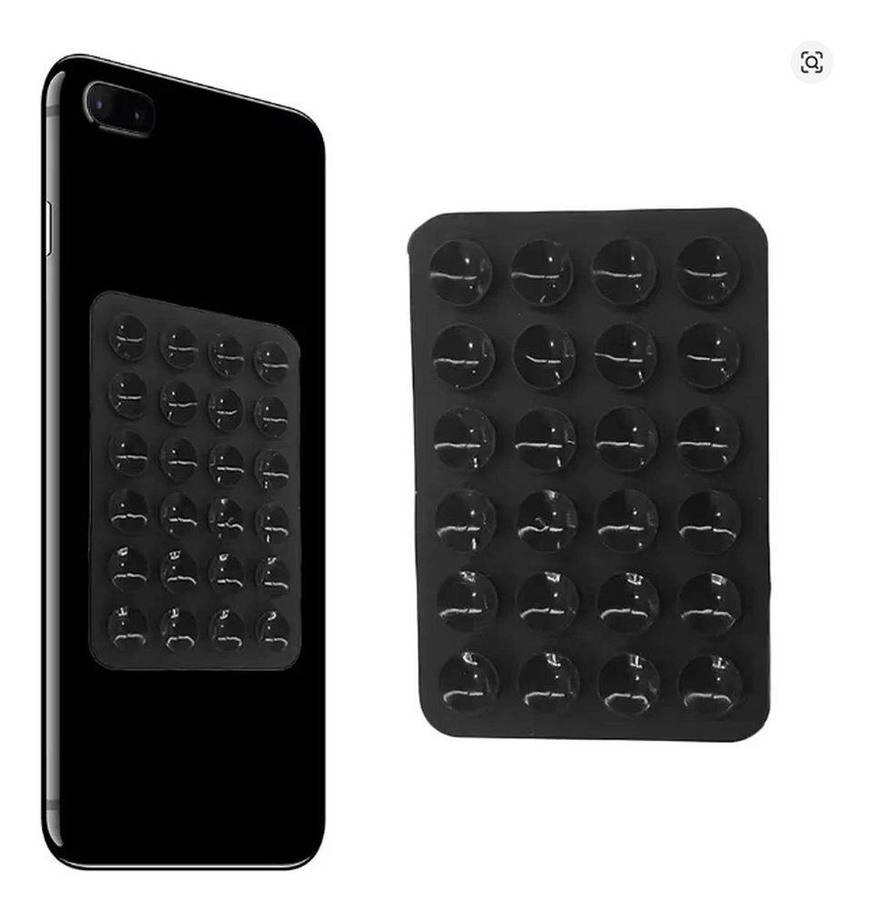 Funda Ventosa Universal Para iPhone, Samsung Y Xiaomi Negro Ventosa 1