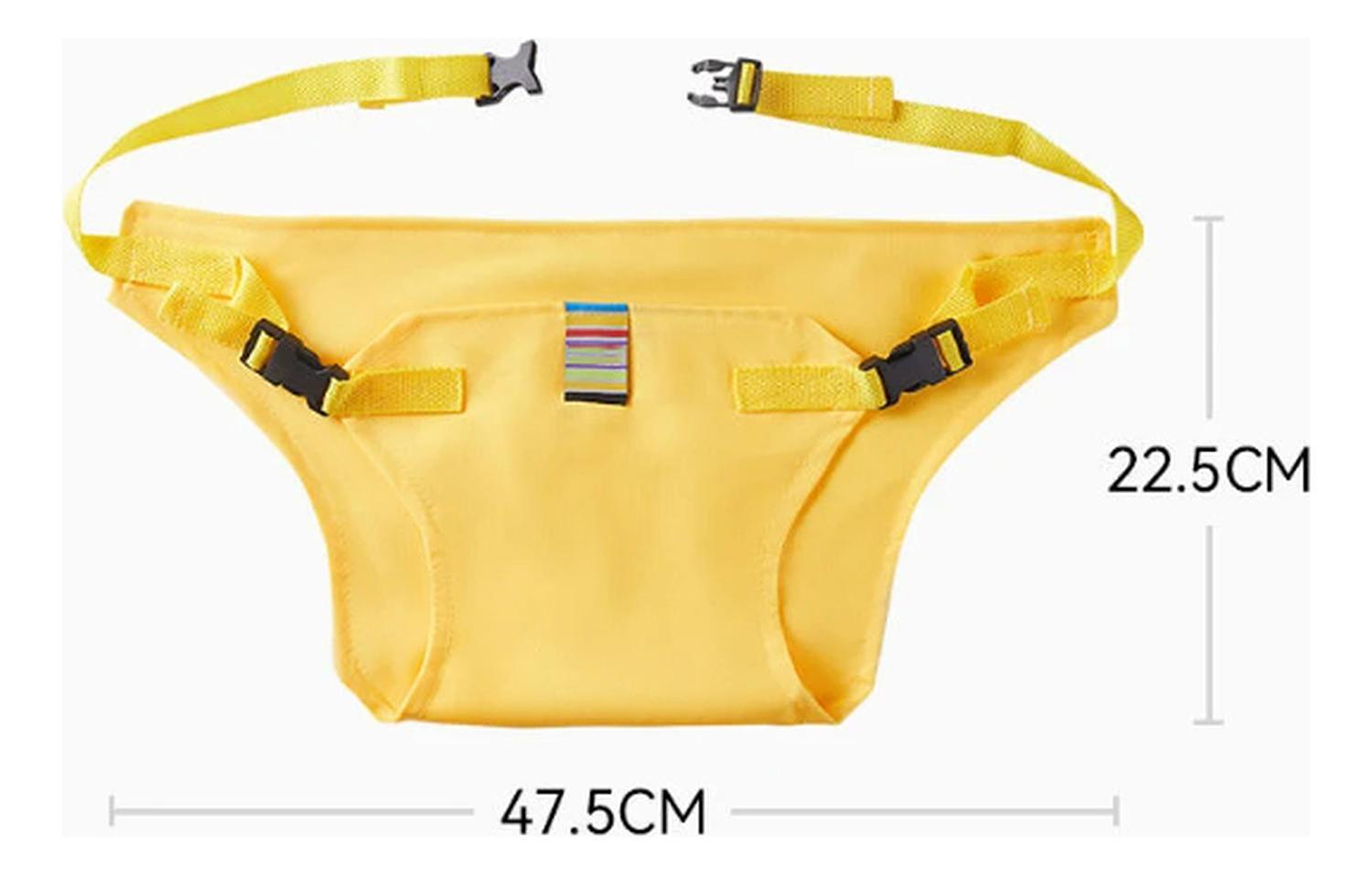 Arnés Sujetador Para Silla Portátil Seguridad Del Bebé Negro Arnes Con Broche 2