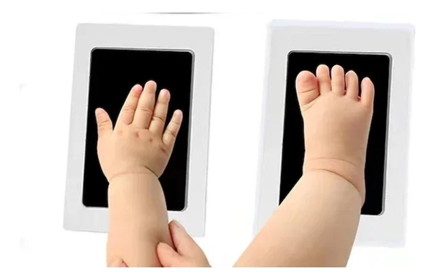 Kit Huellas Para El Recuerdo Bebes Y Mascotas Negro 4