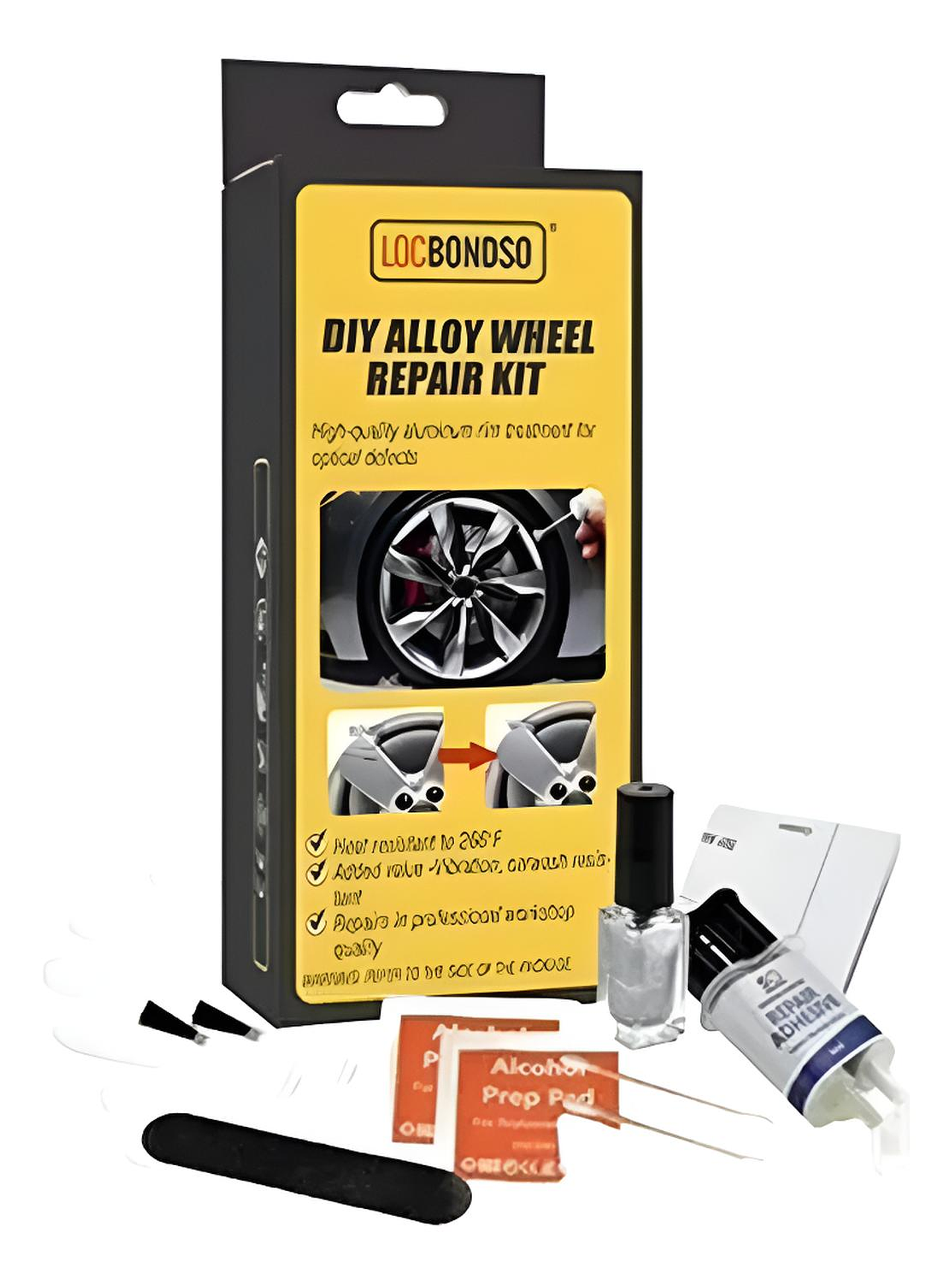Kit Quitar Remover Rayones Raspones Llantas De Auto 1