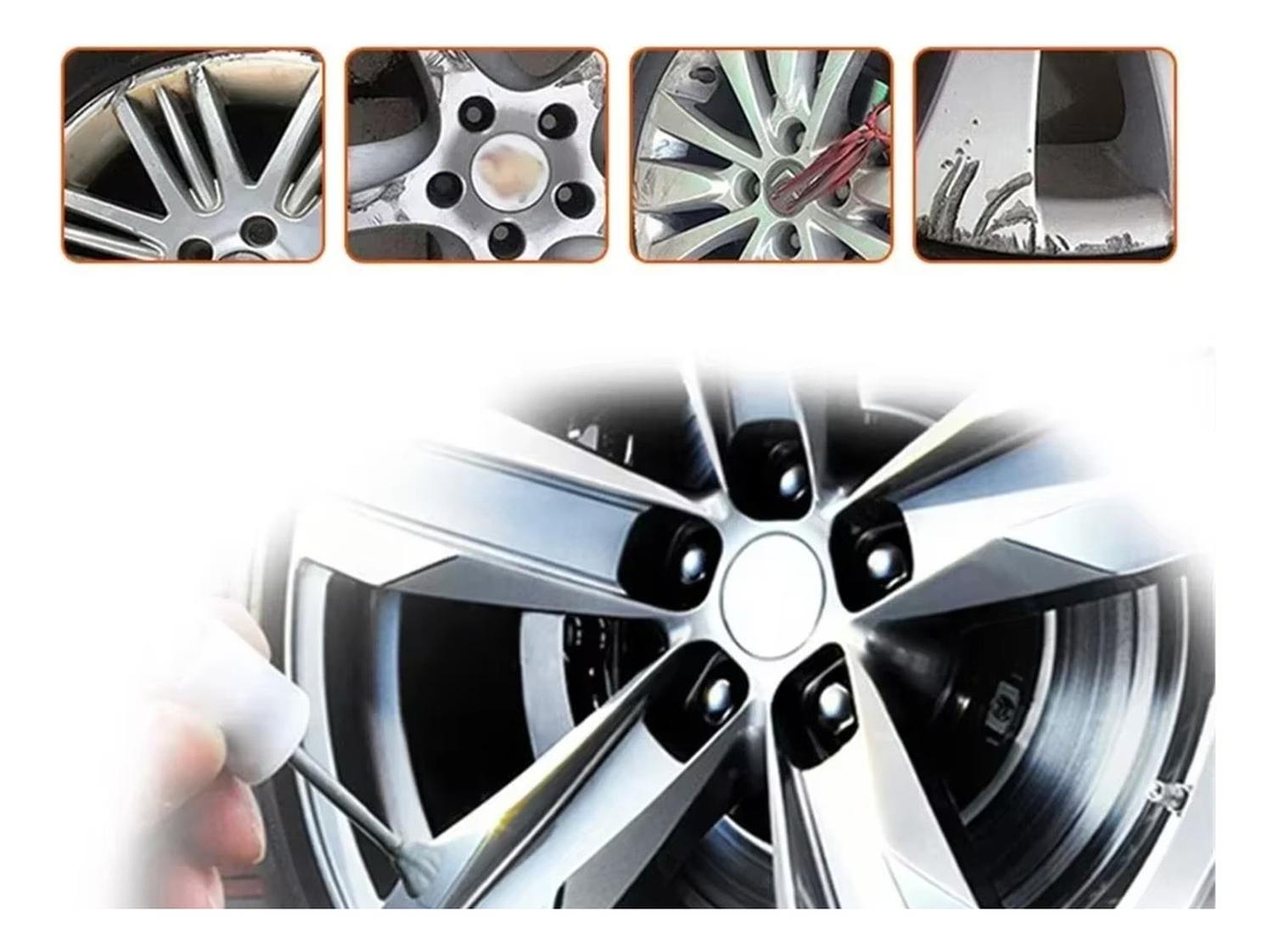 Kit Quitar Remover Rayones Raspones Llantas De Auto 5