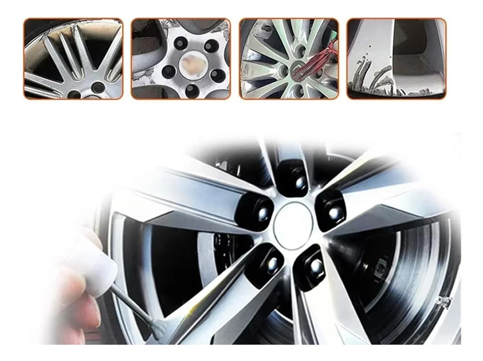 Kit Quitar Remover Rayones Raspones Llantas De Auto 5