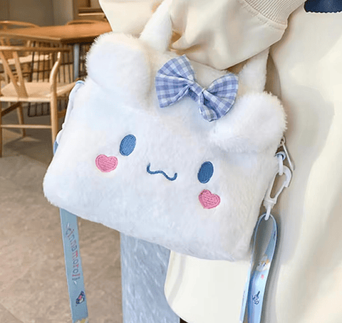 Bolso De Peluche Amigos De Hello Kitty Cinnamoroll