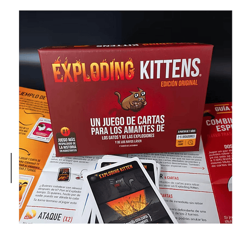 Exploding Kittens Juego De Mesa Español