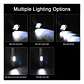 Linterna Led Tactica Recargable Zoom Alcance - Miniatura 5