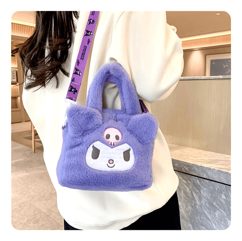 Bolso Kuromi Kitty Sanrio Cinnamoroll Peluche Jiugenxian