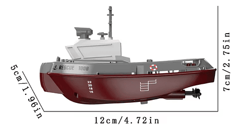 Barco Bote A Control Remoto