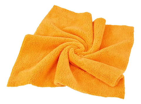 Paño Toalla Microfibra Secado Limpieza Auto Detailing Naranja