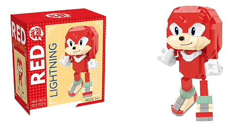 Figura Para Armar Sonic Armable Coleccion Knuckles