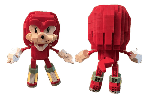 Figura Para Armar Sonic Armable Coleccion Knuckles