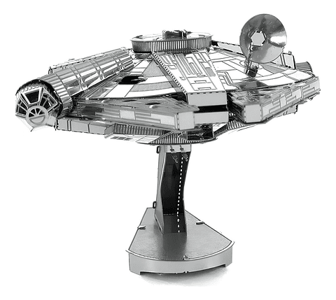 Rompecabezas Metal 3d Star Wars Puzzle Falcon