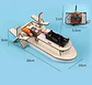 Barco Bote Rc Para Armar Control Remoto Crema Bote - Miniatura 4